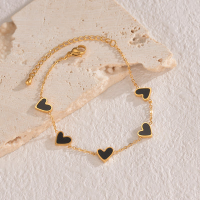 Éclat gold-plated charm bracelet